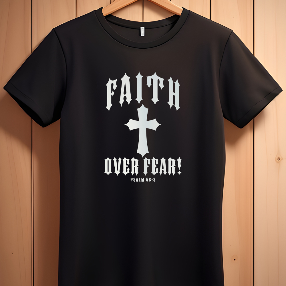 Faith Over Fear T-Shirt Design