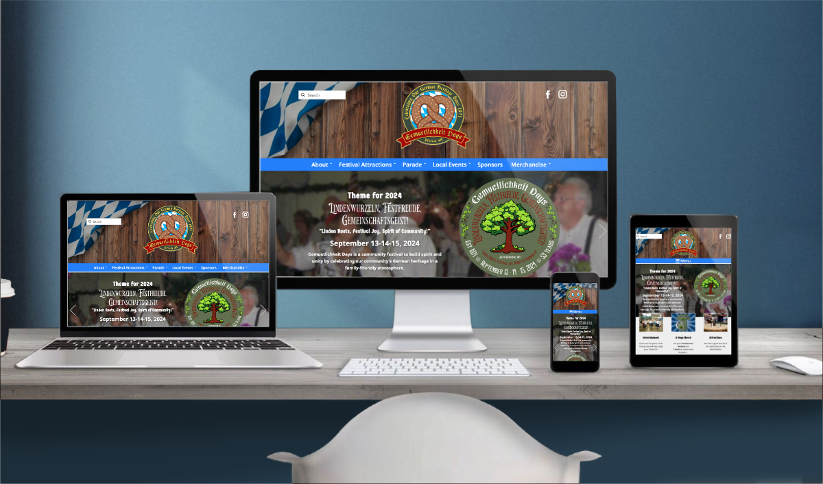 Gemuetlichkeit Days Festival Website