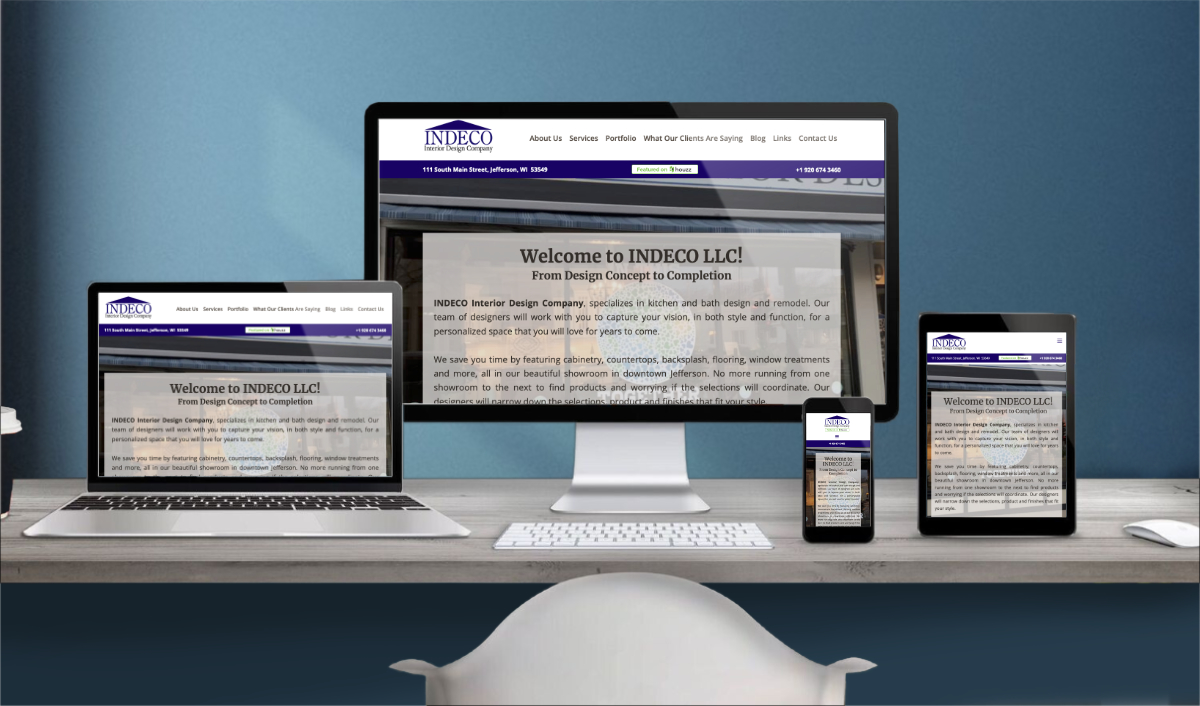 Indeco Designs Website