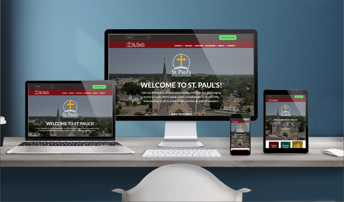 St. Paul's Lutheran Church &amp; School Website